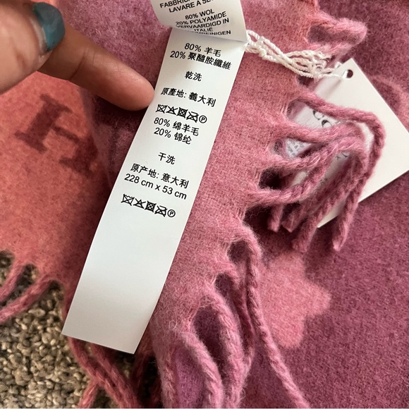 Coach wool scarf NWT - Picture 4 of 6